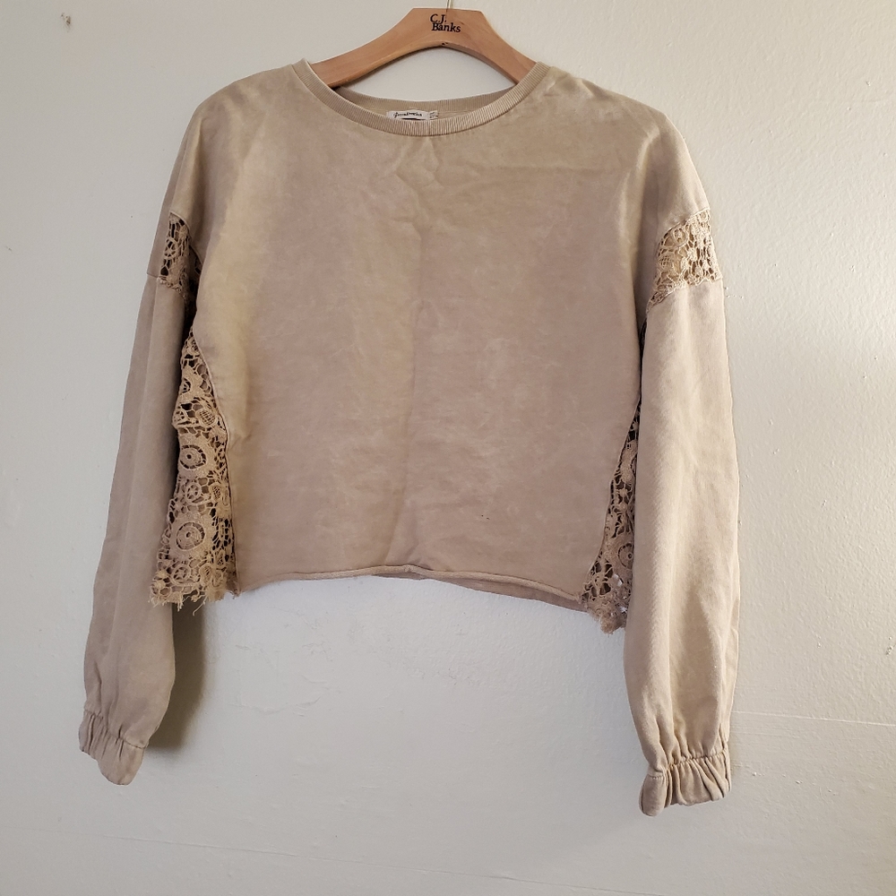 Women Crop Sweatshirt - Picture 6 of 6